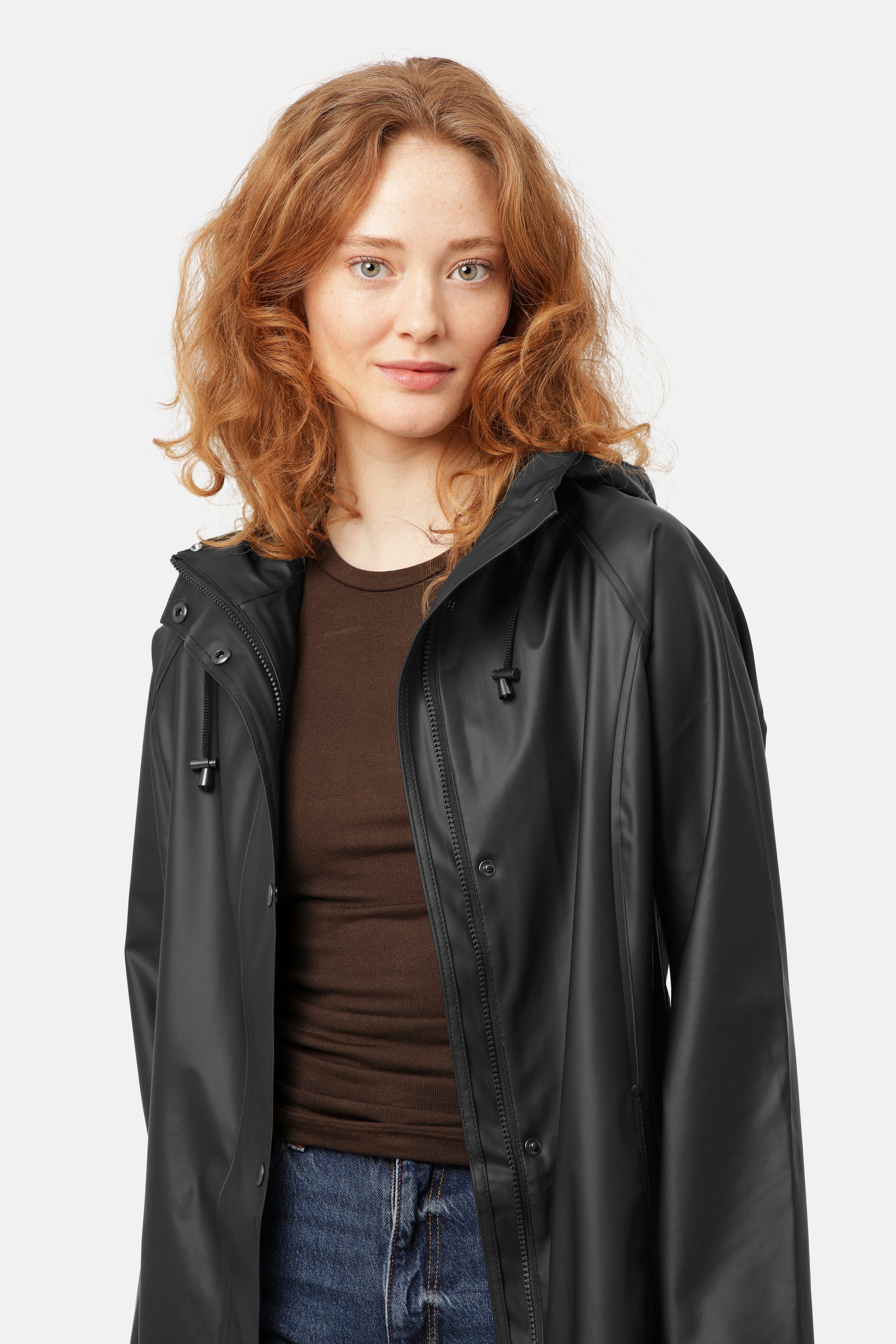 Ilse Jacobsen Hornbæk Rain Regenmantel Raincoat 001 Black